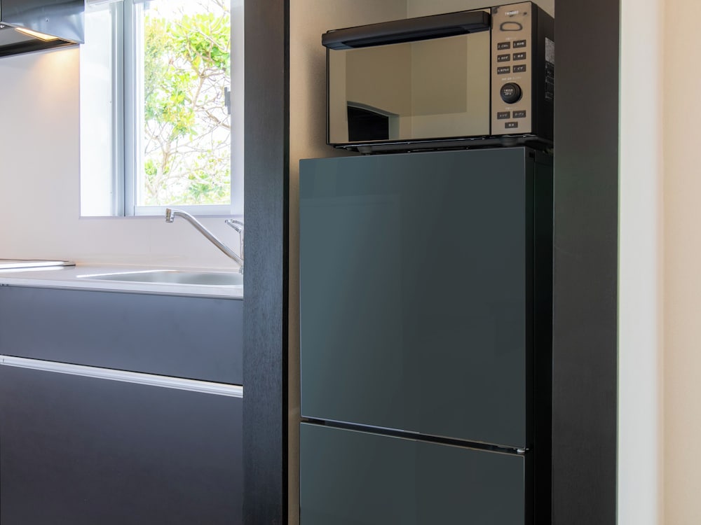 ファミリーデッキコテージ　サウナ有　禁煙　オーシャンビュー 専用キッチン0 | 長浜ビーチリゾート 海音