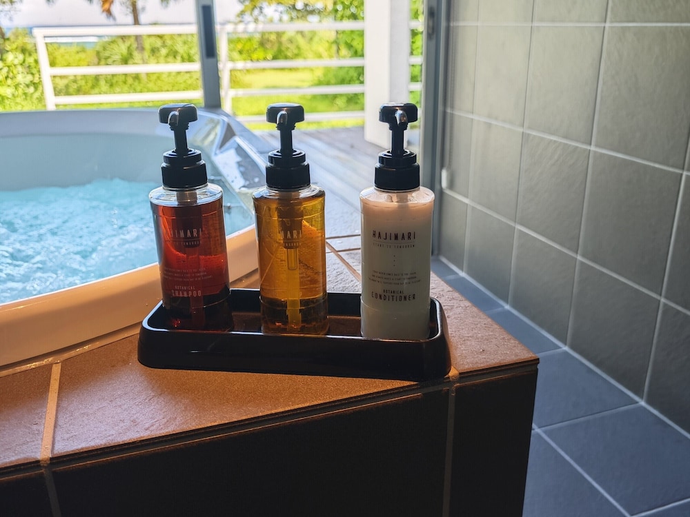 スカイデッキコテージ　サウナ有　禁煙　オーシャンビュー 客室の設備とサービス12 | 長浜ビーチリゾート 海音