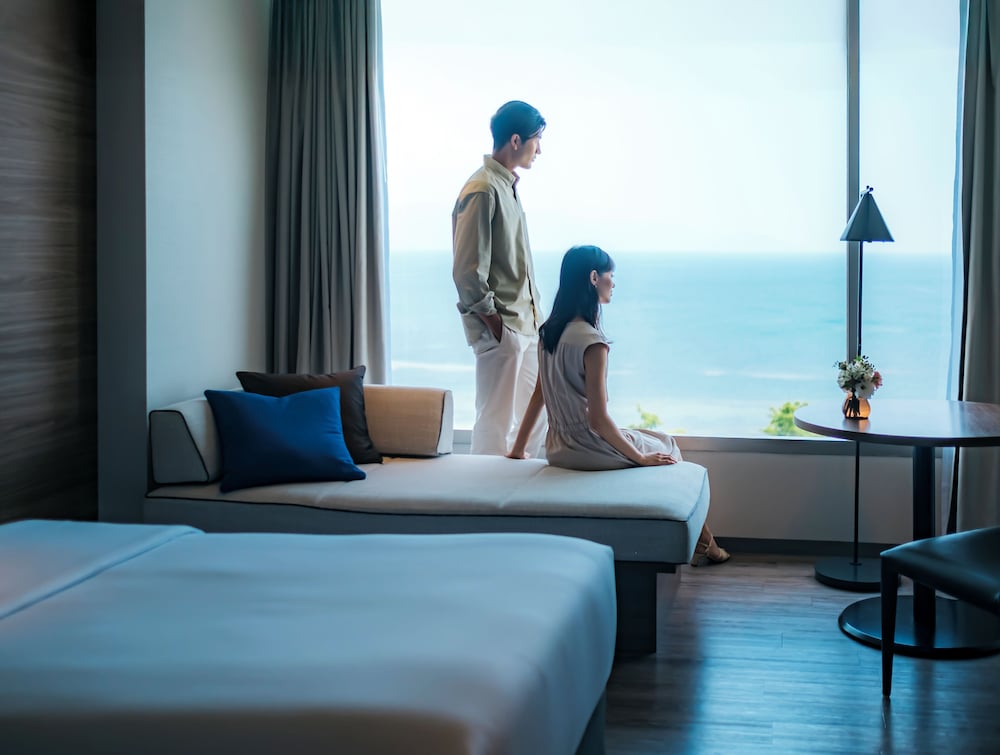 温泉プレミアムルーム シングルベッド2台 禁煙 レイクビュー 客室2 | 琵琶湖マリオットホテル