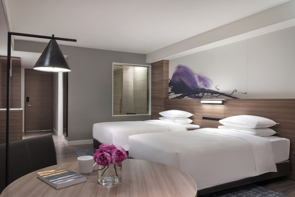 温泉ビューバス付 シングルベッド2台 禁煙 レイクビュー 客室1 | 琵琶湖マリオットホテル