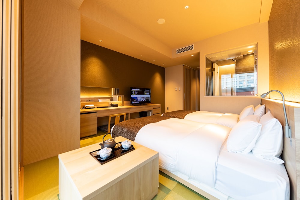 ジャパニーズモデレートツイン 客室1 | ピアッツァホテル奈良