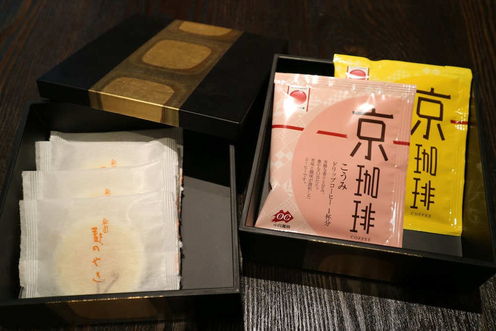プレミアム ダブルルーム 1 ベッドルーム 浴槽 コーヒー / コーヒーメーカー0 | THE JUNEI HOTEL 京都 御所西