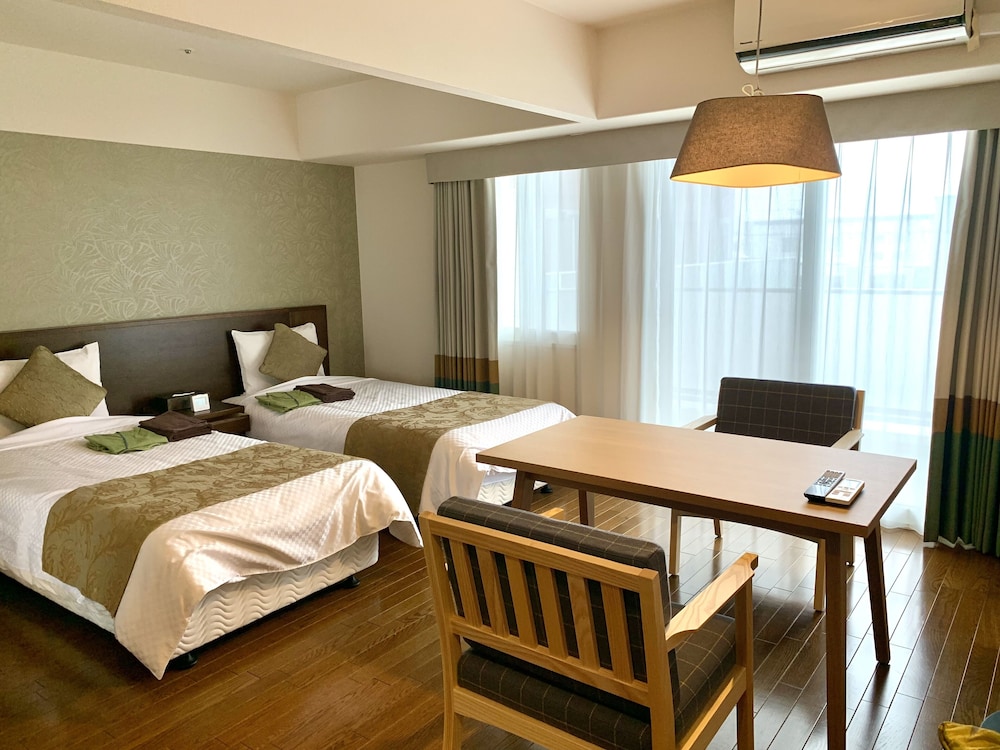 Deluxe Twin A (Shower Booth, Bed Size 110cm, Two Beds, Non-smoking, Maximum occupancy: 2 people) | ホテルグローバルビュー函館