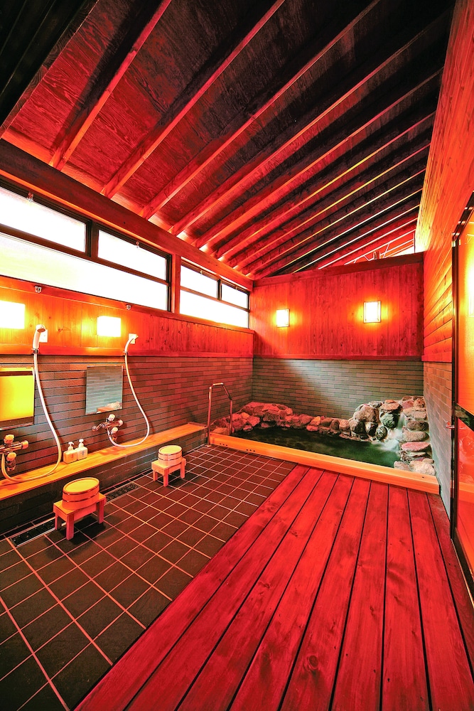 癒し風呂付コテージ タイプB (302) 岩風呂付 バスルーム0 | たまゆらの里