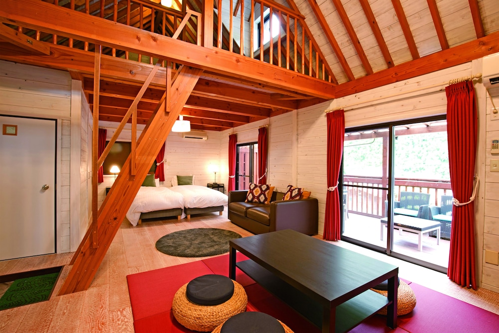 癒し風呂付コテージ タイプD (305) 檜風呂付 | たまゆらの里