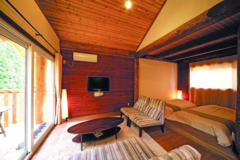 癒し風呂付コテージ タイプB (118) 低温岩盤浴・檜風呂付 | たまゆらの里