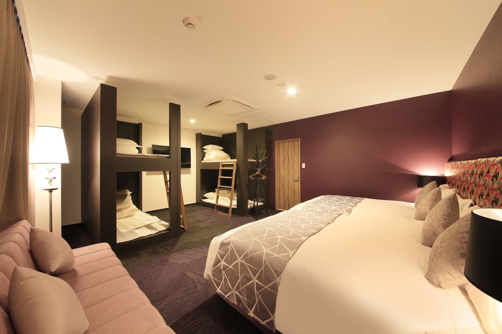 プレミアムファミリールーム　禁煙(ダブルベッド2台) <大人5名様よりエクストラベッドをご用意> 客室3 | センチュリオンホテル & スパ上野駅前