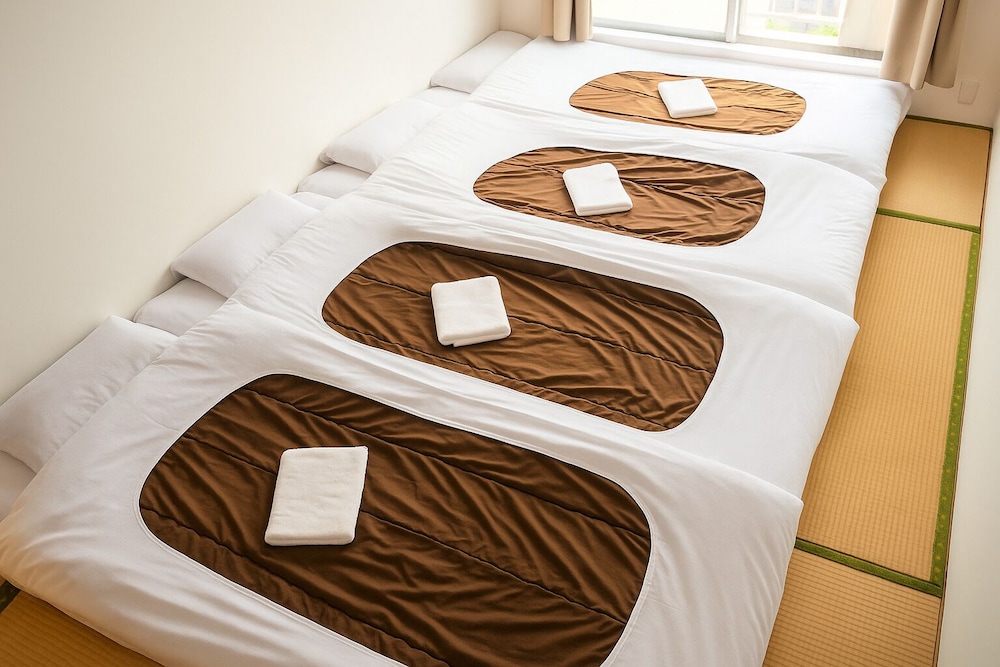 和室 4名利用 共有バスルーム | サクラホテル日暮里