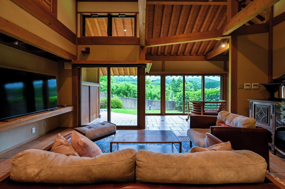 和洋室　バリアフリー　由布岳ビュー　『石竹』 | 湯富里の宿 一壷天