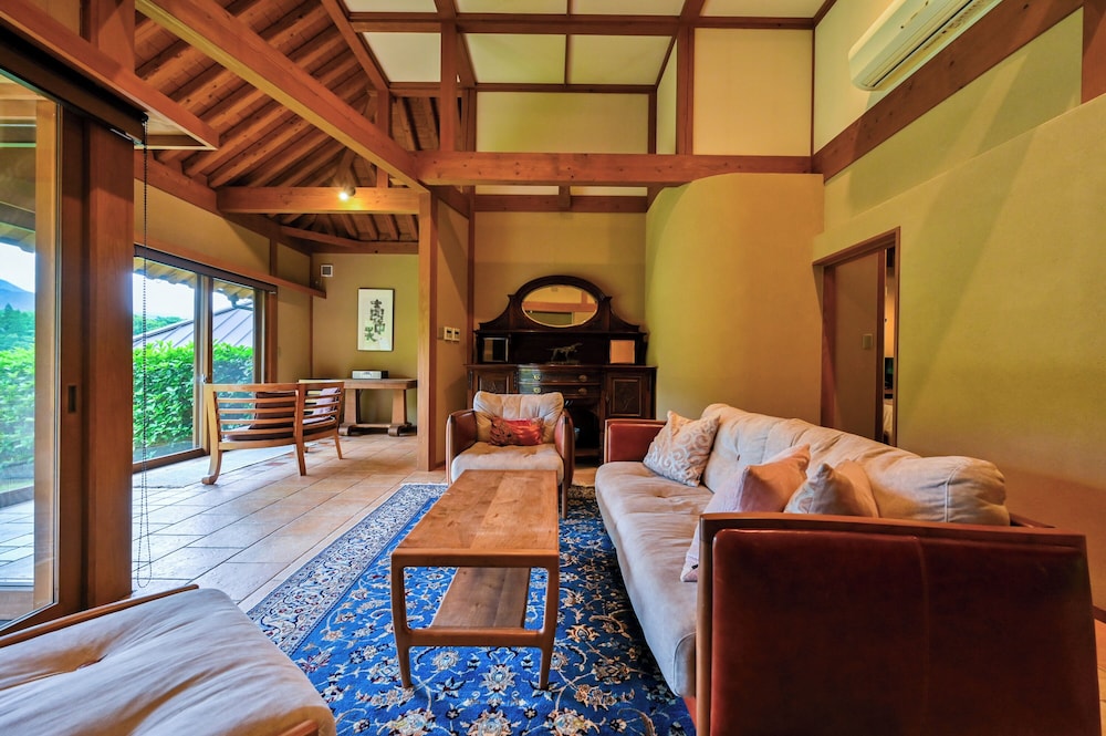 和洋室　バリアフリー　由布岳ビュー　『石竹』 客室6 | 湯富里の宿 一壷天