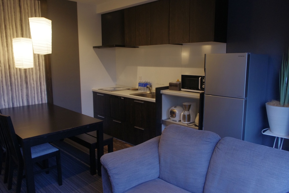 ガーデンテラスアパートメント イースト 専用キッチン0 | R&Run Kyoto serviced apartment & suites