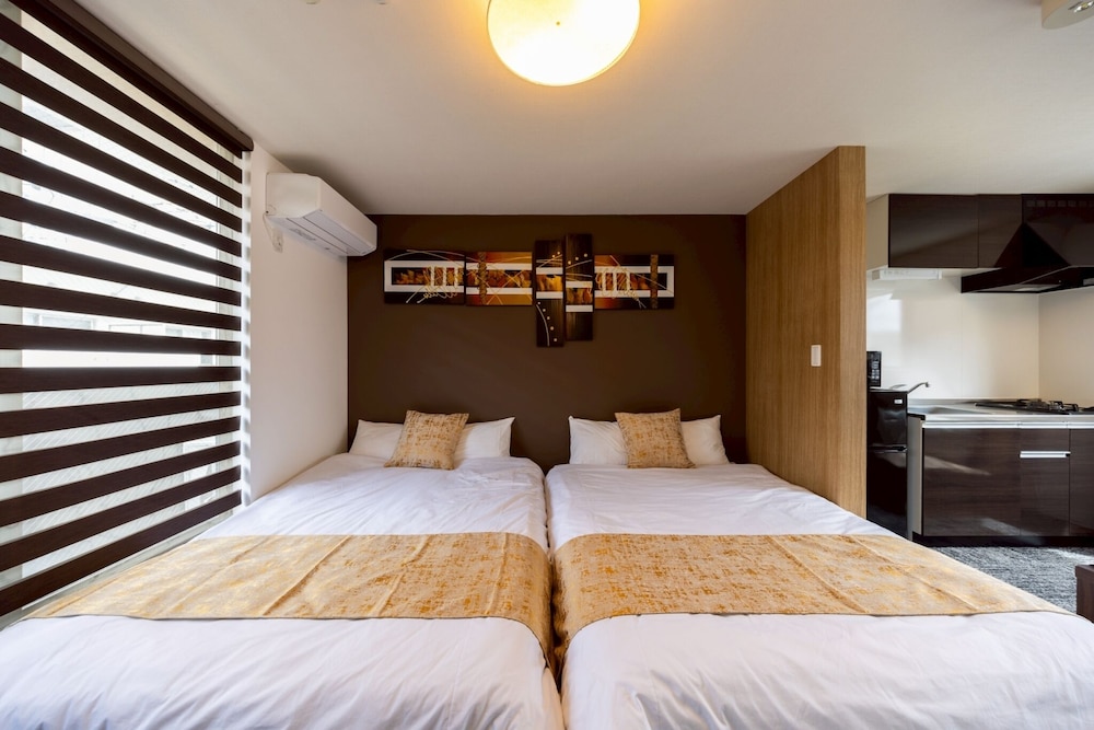 スタジオアパートメント　トリプルベッド 客室3 | ステイザ大阪