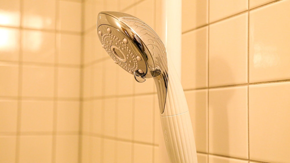 コテージ シルバーパイン 禁煙 (サウナ付、シャワーのみ) バスルーム1 | ログホテル ザ メープルロッジ