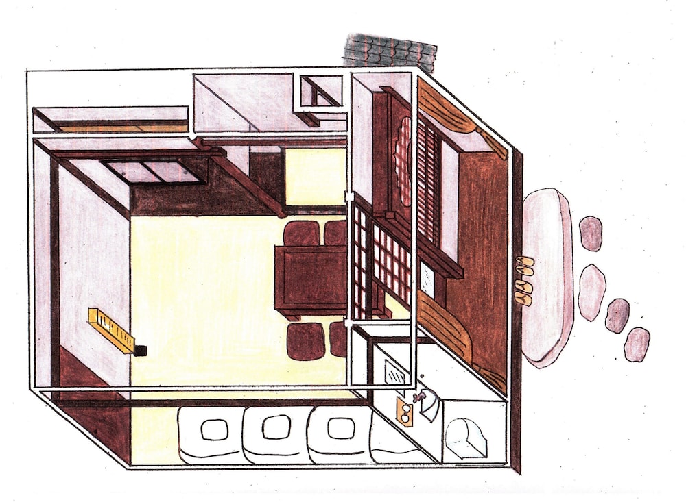 クラシック 4 人部屋 禁煙 客室5 | はる家 ならまち