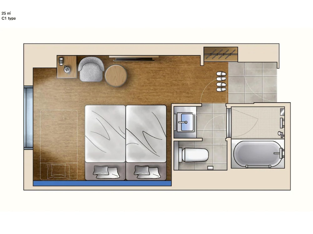 [2023年8月リニューアル] オリエンタル コンフォート ツイン 客室5 | オリエンタルホテル 東京ベイ