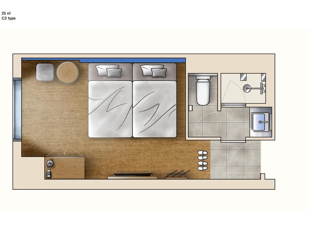 オリエンタル モデレート ツイン 禁煙 客室5 | オリエンタルホテル 東京ベイ