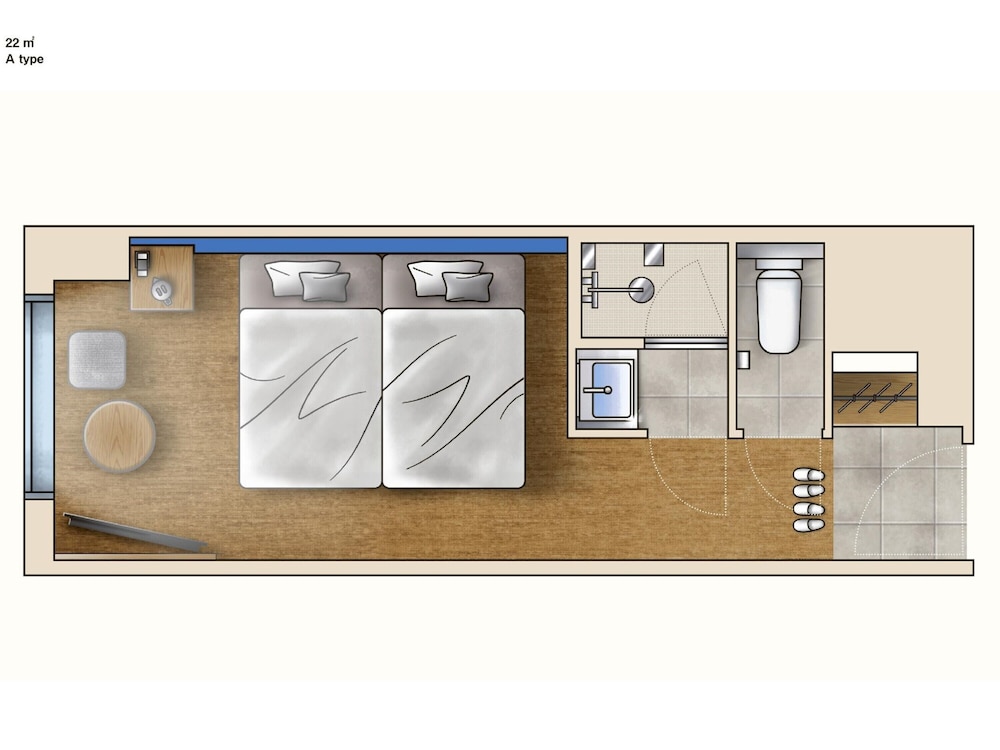 オリエンタル スタンダード ツイン 禁煙 客室4 | オリエンタルホテル 東京ベイ