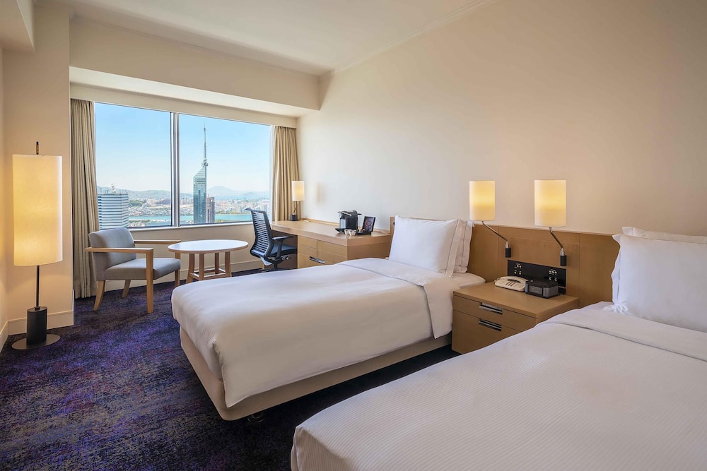 エグゼクティブ ルーム シングルベッド 2 台 | ヒルトン福岡シーホーク