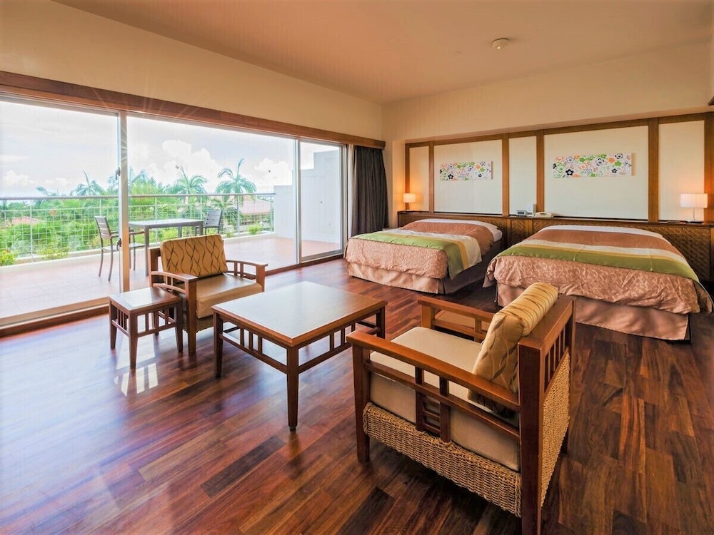 ツインルーム テラス付 禁煙 | カヌチャベイホテル & ヴィラズ