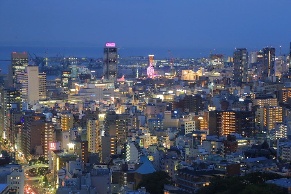 スタンダード ルーム シングルベッド 2 台 シティビュー 部屋からの景観0 | ANAクラウンプラザホテル神戸 By IHG