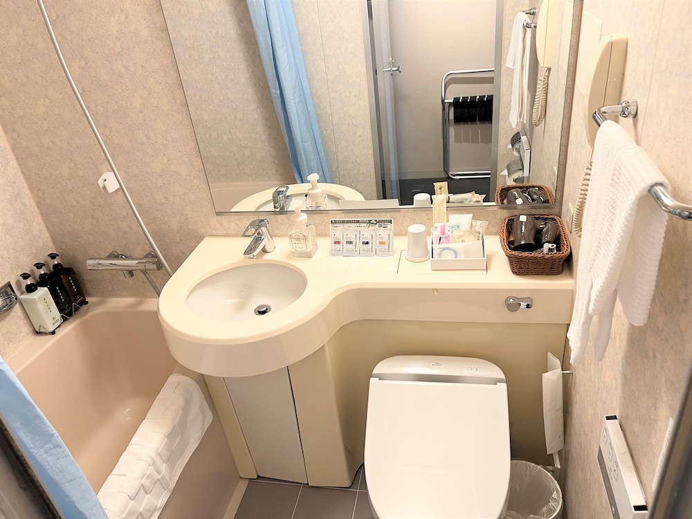 エコノミー ダブルルーム 喫煙可 バスルーム0 | ホテル JAL シティ 長野