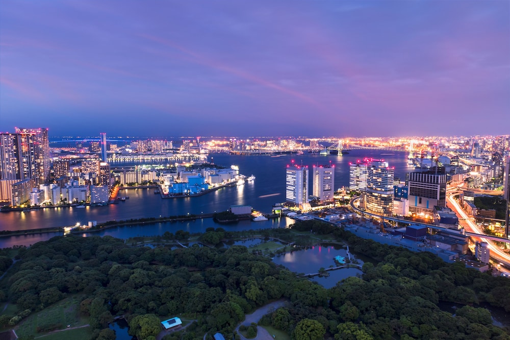 エグゼクティブ ルーム キングベッド 1 台 ベイビュー 部屋からの景観0 | コンラッド東京