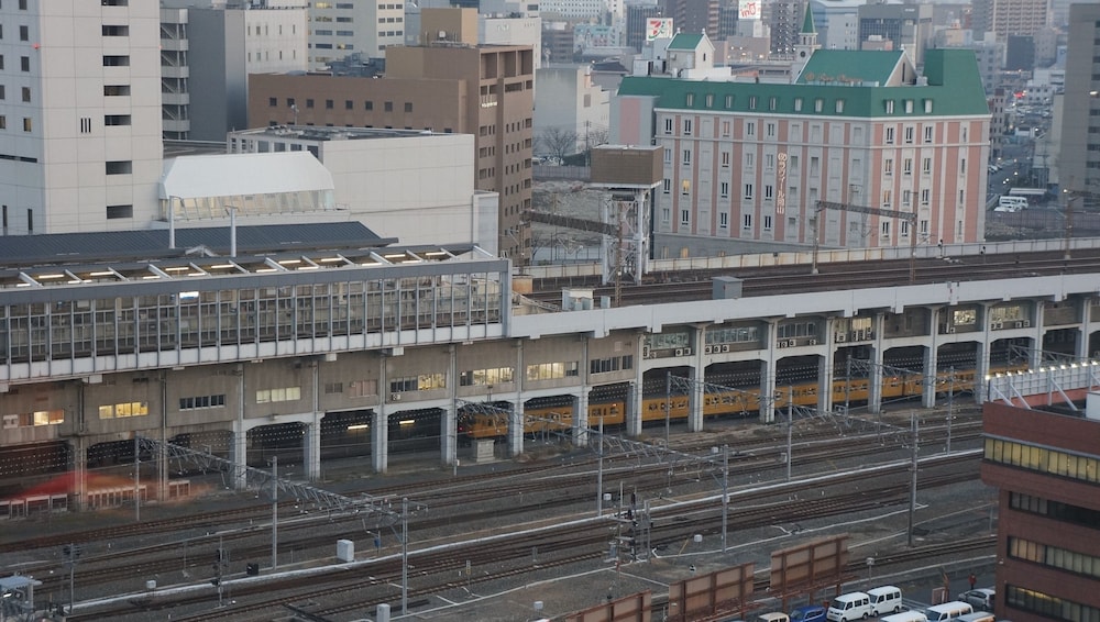 プレミアム ルーム キングベッド 1 台 (High Floor) 部屋からの景観0 | ANAクラウンプラザホテル岡山 by IHG