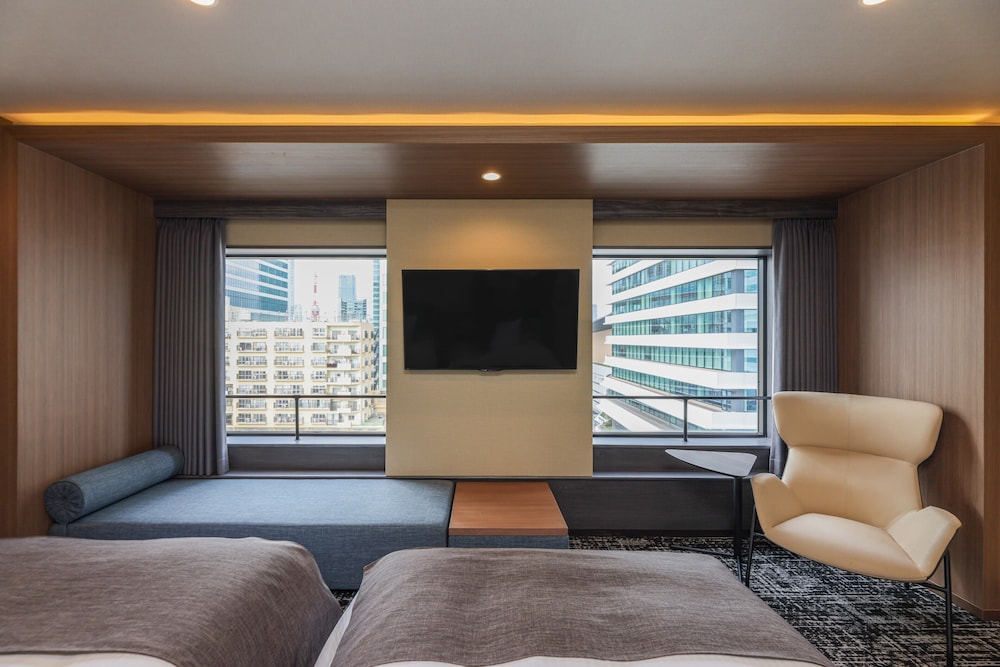 ラグジュアリー ツインルーム 禁煙 シティビュー 客室2 | ベイサイド ホテル アジュール竹芝・浜松町