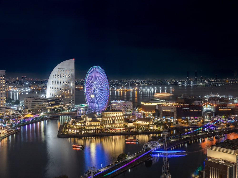 夜景ビュー カジュアルツインルーム 禁煙 部屋からの景観0 | 横浜桜木町ワシントンホテル