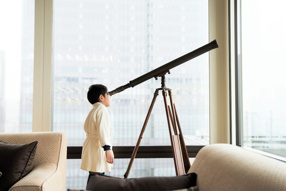 デラックス スイート キングベッド 1 台 リビング エリア0 | ザ・ペニンシュラ東京