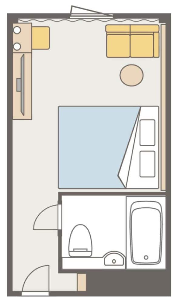 コーナーダブル【禁煙】 客室3 | 関西エアポートワシントンホテル