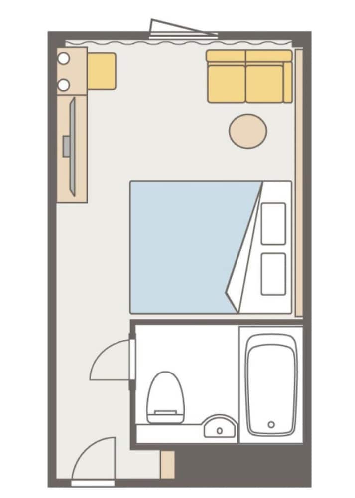 コーナーダブル【禁煙】 客室3 | 関西エアポートワシントンホテル