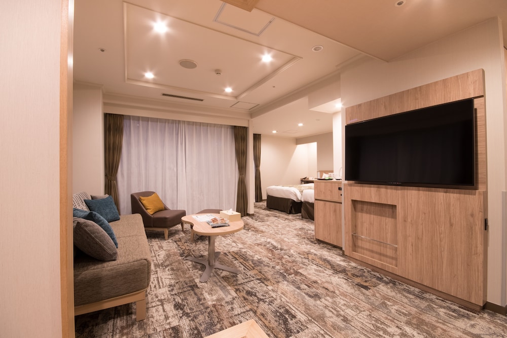 【メインタワー】デラックスコーナー リビング エリア0 | ホテルエピナール那須