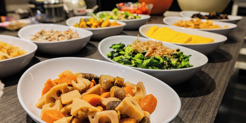 朝食ビュッフェ1 | マイホテル岡崎