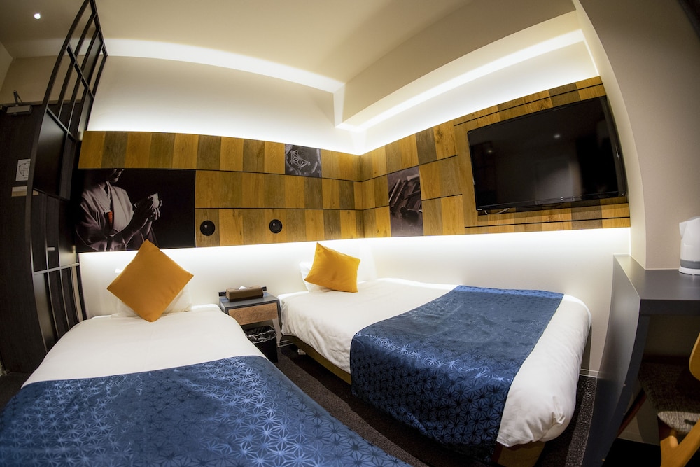 ツインルーム 専用バスルーム ストリート ビュー0 | ホテルエスプレッソ ナンバ