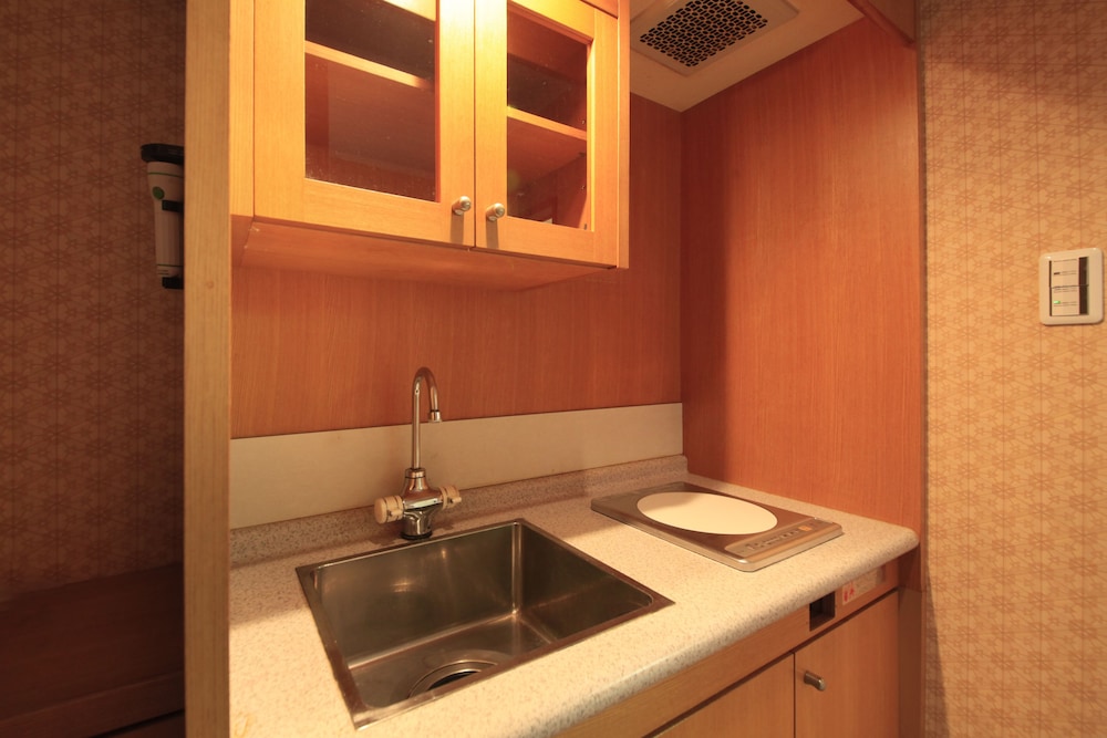 和室2間 専用簡易キッチン1 | ゆとりろ庵 ANNEX