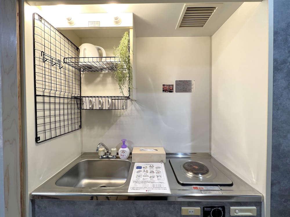 Forest Cabin (Triple Room), Non Smoking 専用キッチン0 | 365BASE outdoor hostel