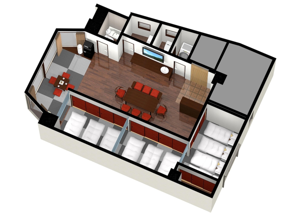 コンドミニアム (Apartment) フロアマップ0 | 伊豆の家UNO