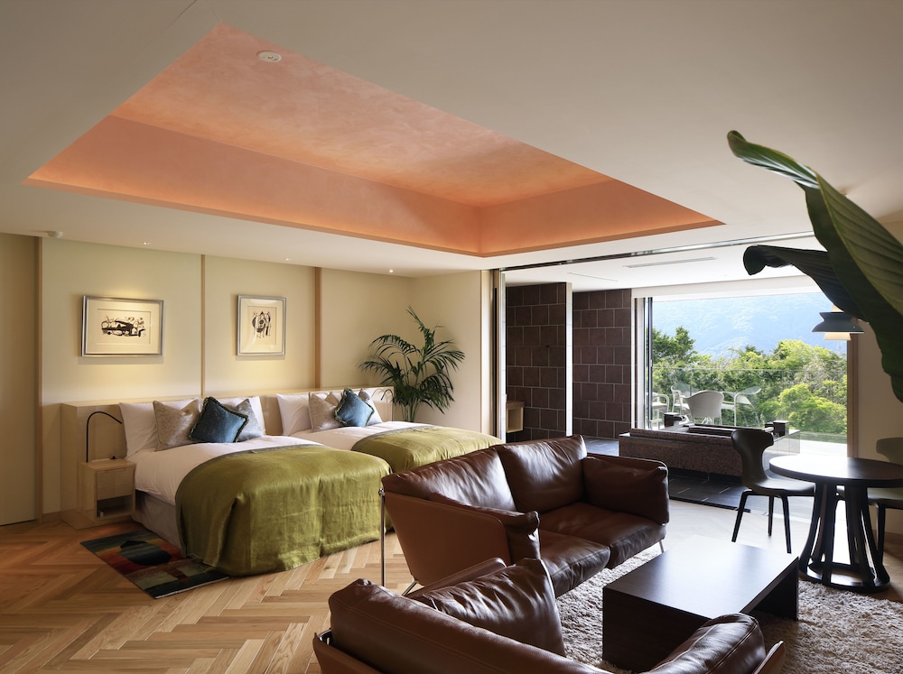 3F エグゼクティブスイート (イタリア料理の夕食と朝食付) 禁煙 | ザ・ひらまつ ホテルズ & リゾーツ 仙石原