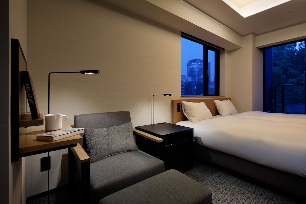 モデレートツイン 客室1 | ランプライトブックスホテル名古屋