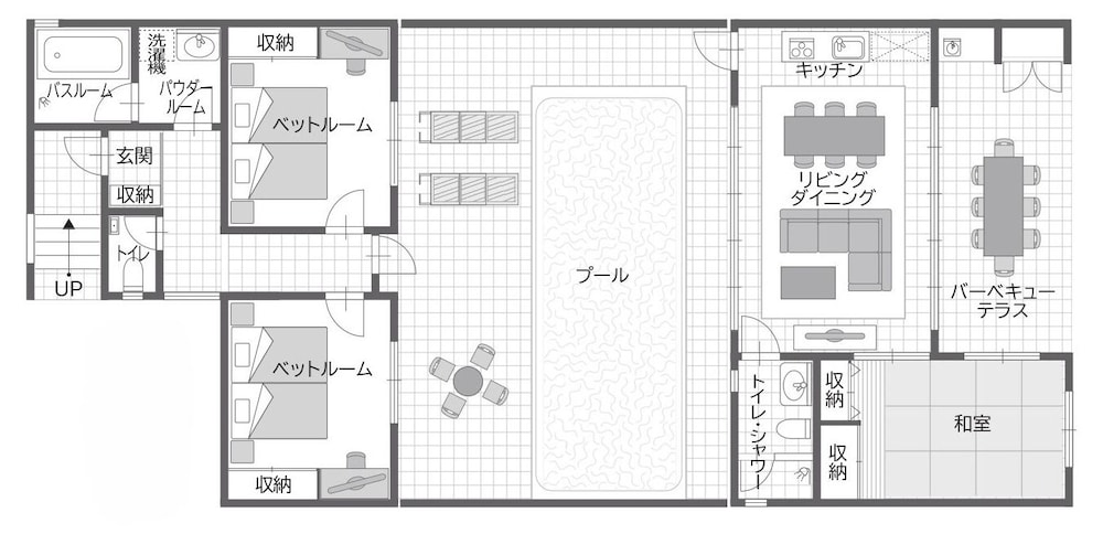 LOTUS 客室1 | Ahman Suite Villa Sumuide