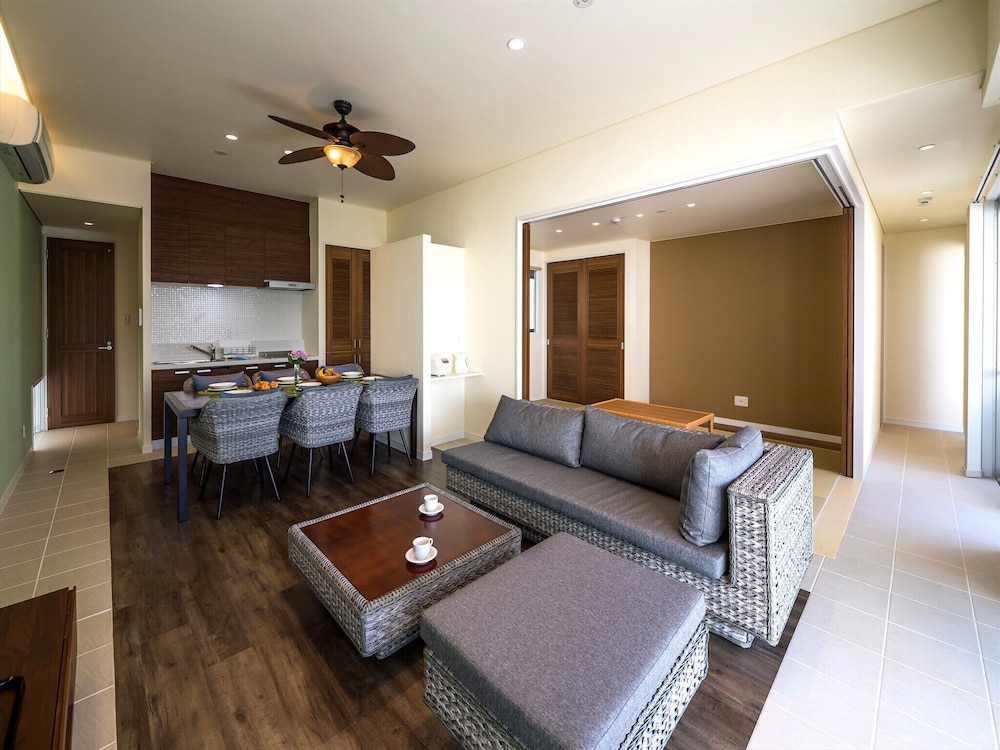 ANTHURIUM リビング エリア2 | Ahman Suite Villa Sumuide