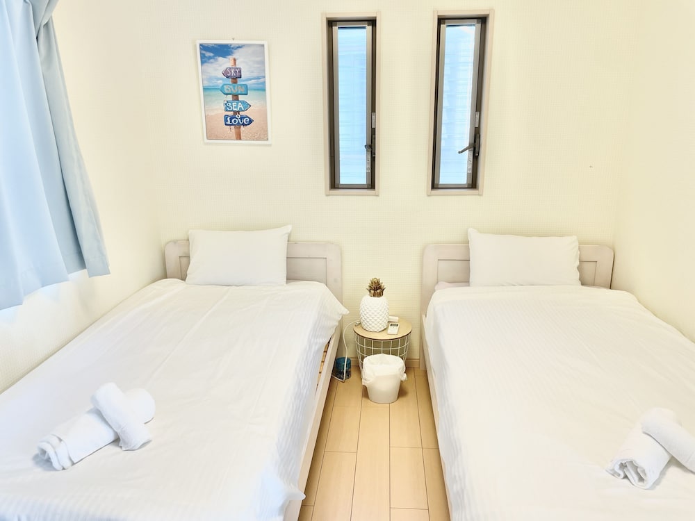 パノラミック ハウス 3 ベッドルーム テラス オーシャンビュー 客室2 | Sea Shell Vacation House