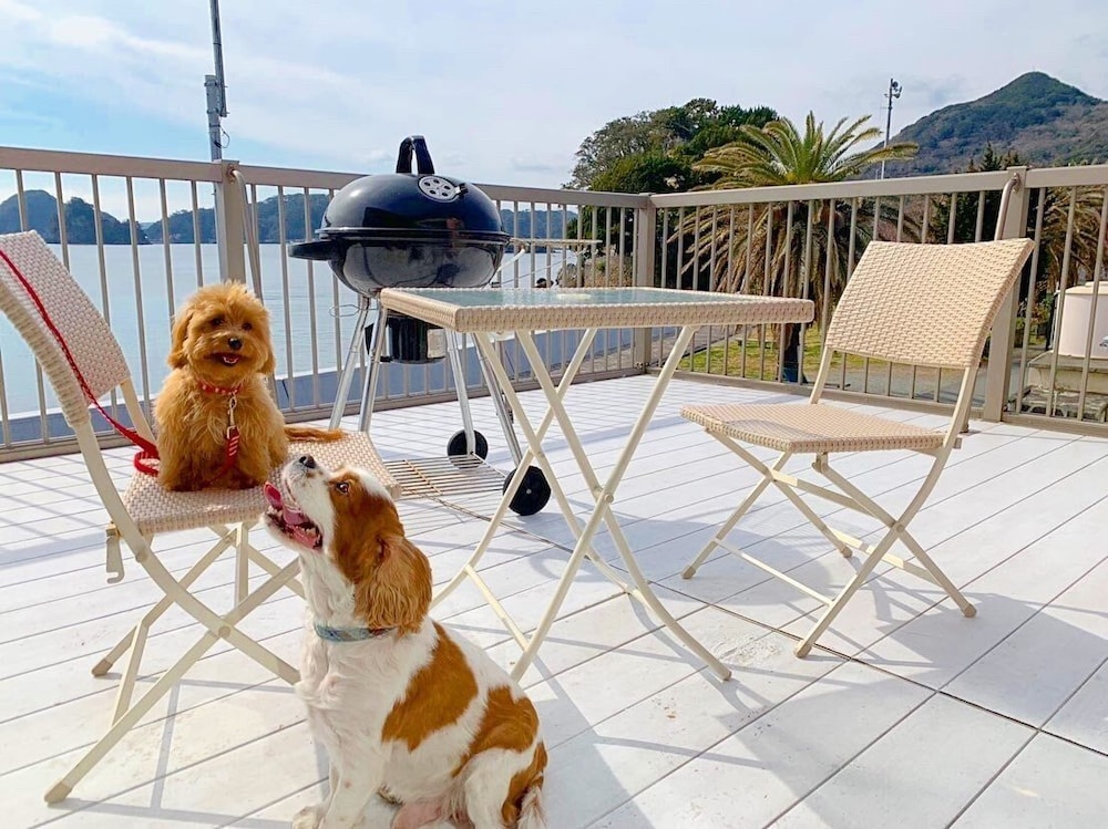 パノラミック ハウス 3 ベッドルーム テラス オーシャンビュー 部屋からの景観0 | Sea Shell Vacation House