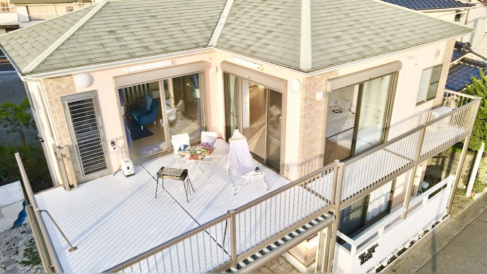 パノラミック ハウス 3 ベッドルーム テラス オーシャンビュー テラス / パティオ1 | Sea Shell Vacation House