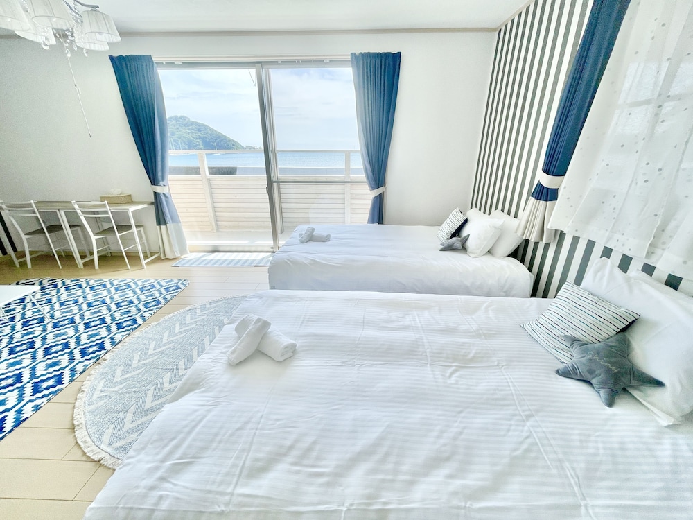 パノラミック ハウス 3 ベッドルーム テラス オーシャンビュー 客室4 | Sea Shell Vacation House
