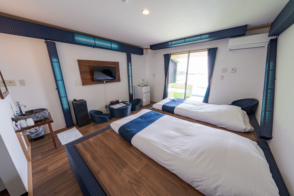 和室　スタンダードルーム　露天風呂付　シービュー　1階 客室4 | XYZ Private spa and Seaside Resort