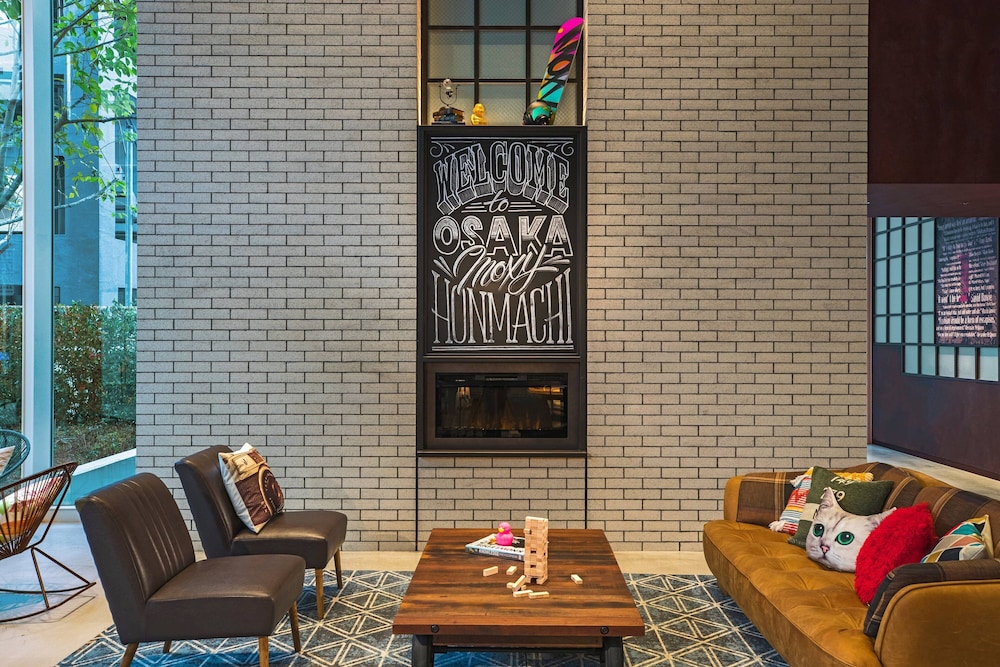 ロビーラウンジ1 | モクシー大阪本町