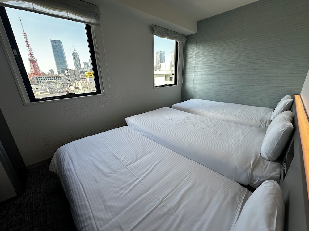 タワービュー　デラックスツインルーム 客室4 | 変なホテル東京 浜松町