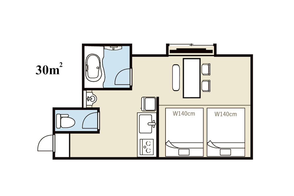 スタンダード ツインルーム 禁煙 客室2 | RELAX HOTEL 高山ステーション